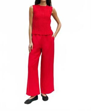 NEW MOD REF women's the maven pants in red